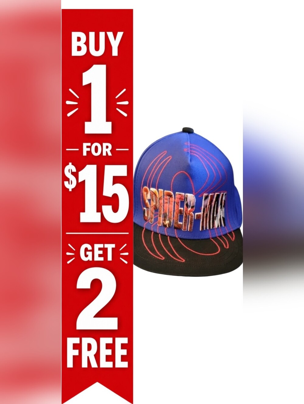 MARVEL‎ KIDS BOYS SNAPBACK CAP SPIDERMAN ULTIMATE